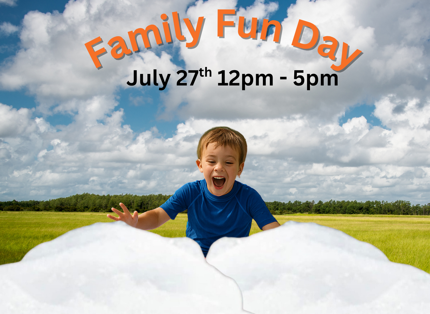 July 27th Backyard Bash: Family Fun Day