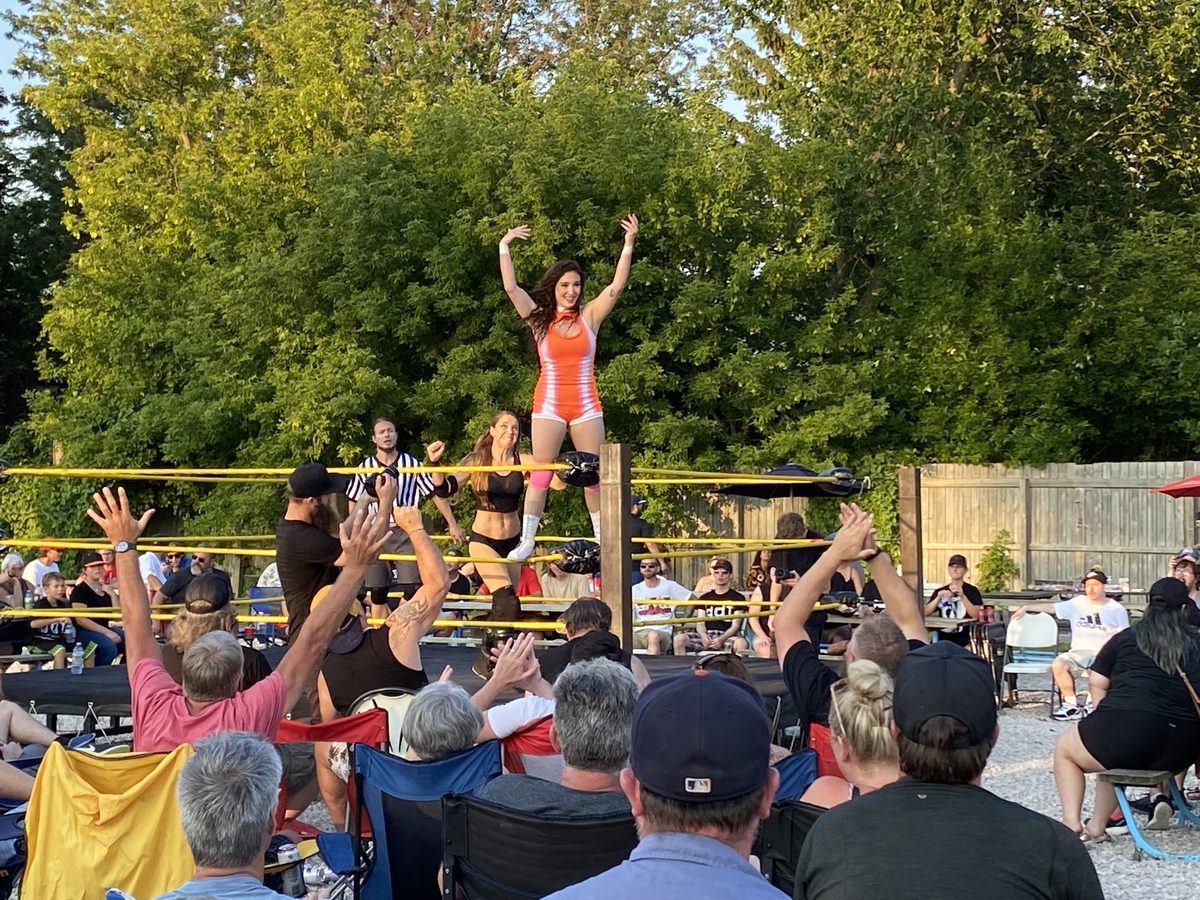 Anniversary crowd